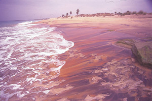 Indian Alluvial Garnet Deposit