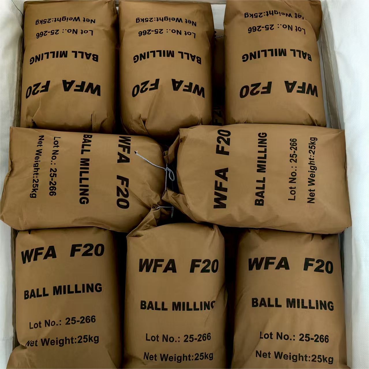 25 kg bag for white fused alumina 25 kg bag for white fused alumina