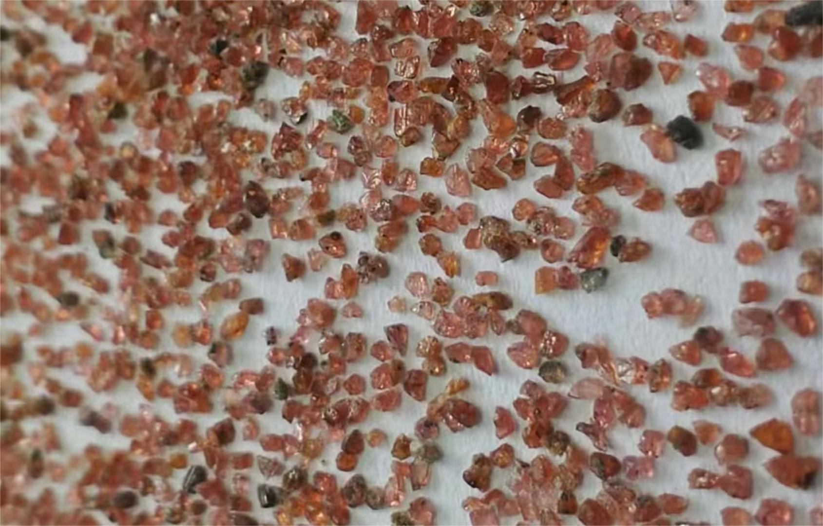 Water Filtering Garnet Media