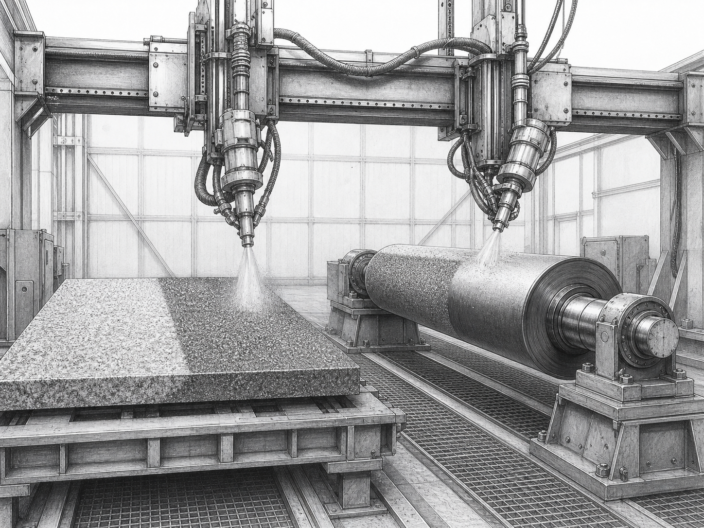 GH steel grit for stone and roller processing