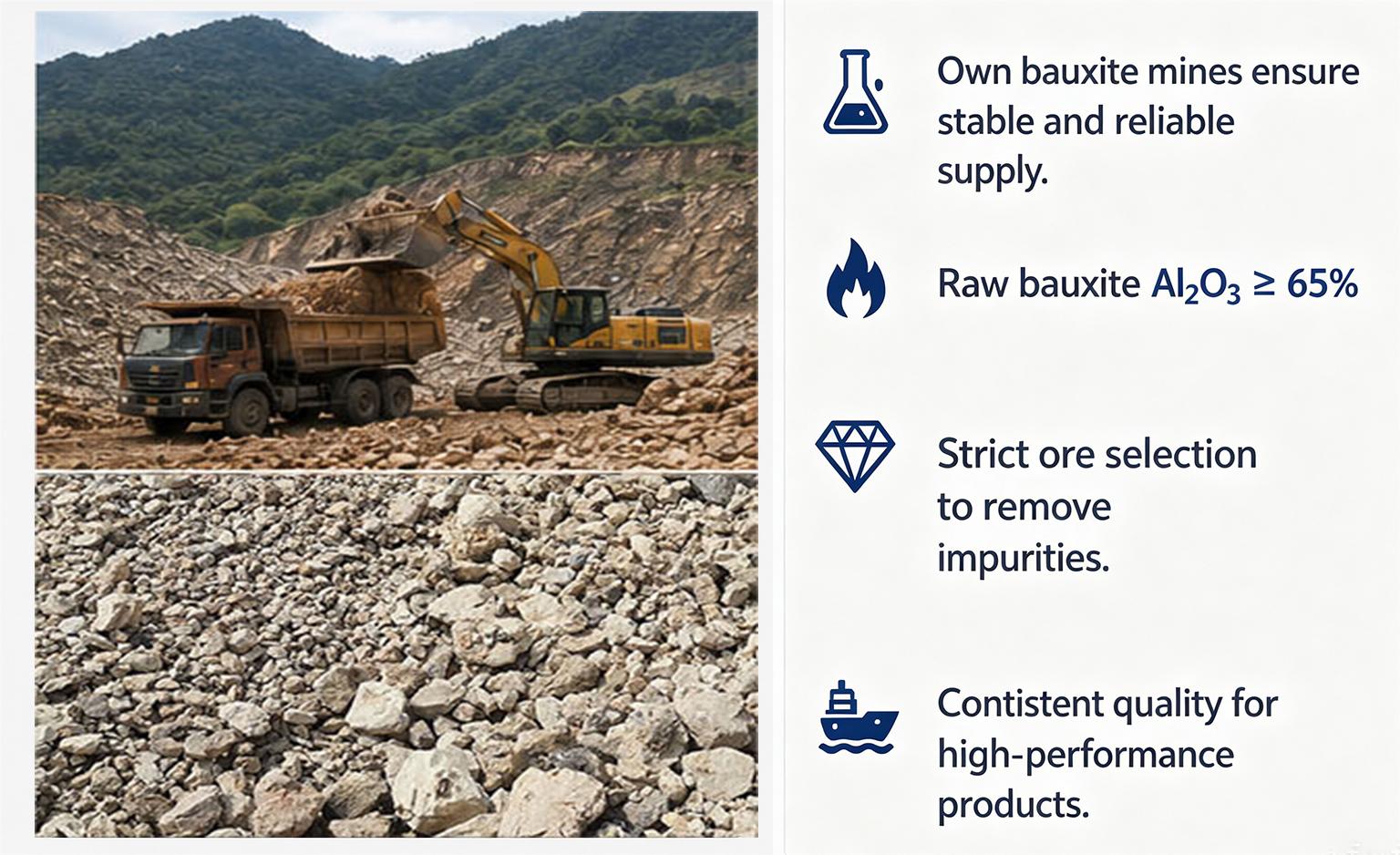 Raw materials and supply