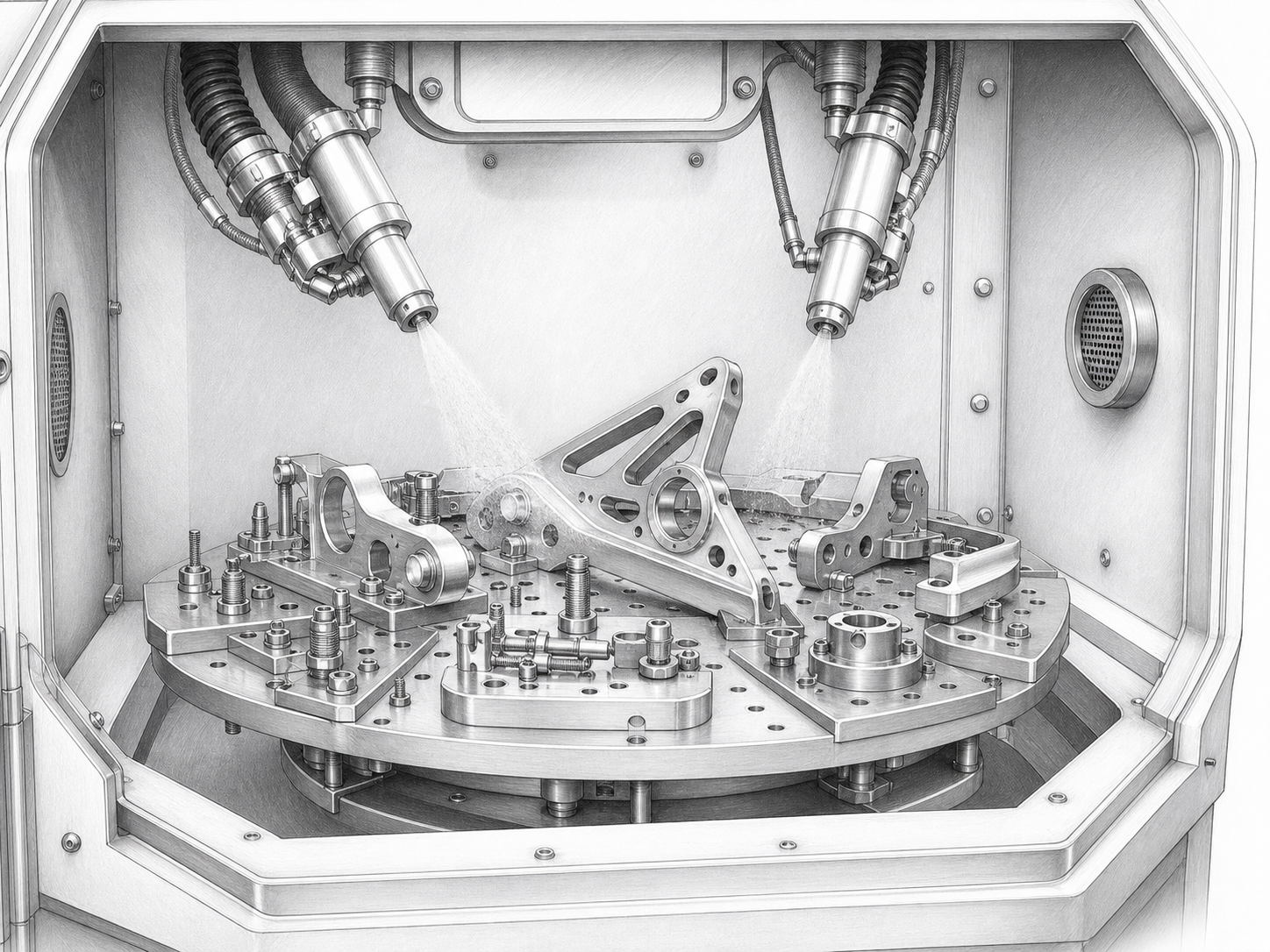 Low carbon steel shot for high-end hardware and aerospace parts