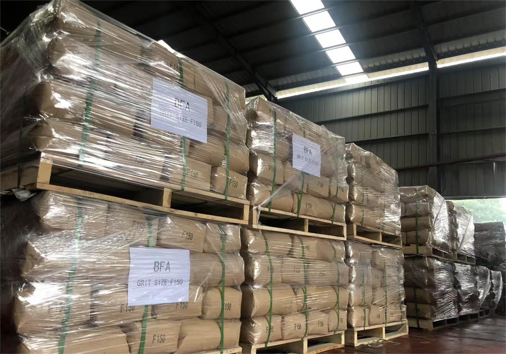 SEPPE brown fused alumina export packaging
