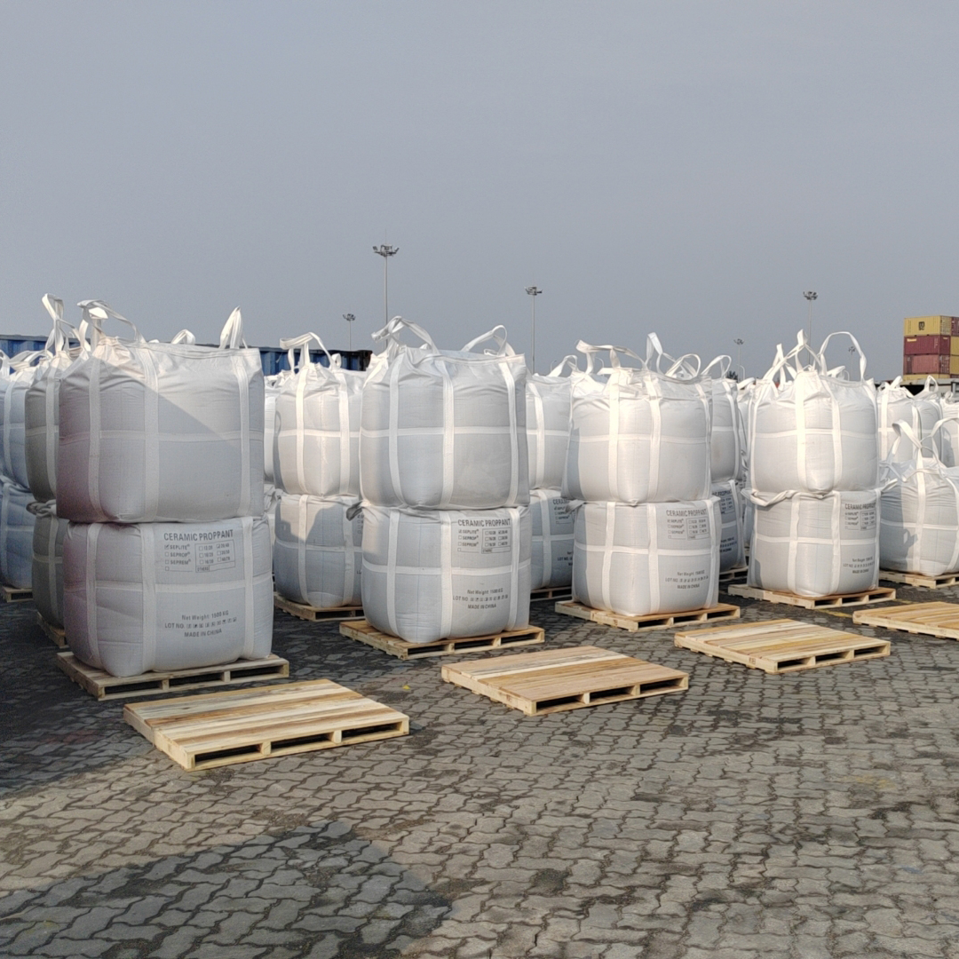 SEPPE ceramic proppant container loading