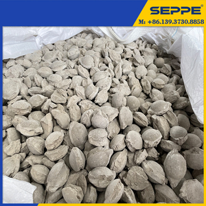 CaF2 80% Fluorspar Briquettes with Fluorite Ball Used in Refractroy