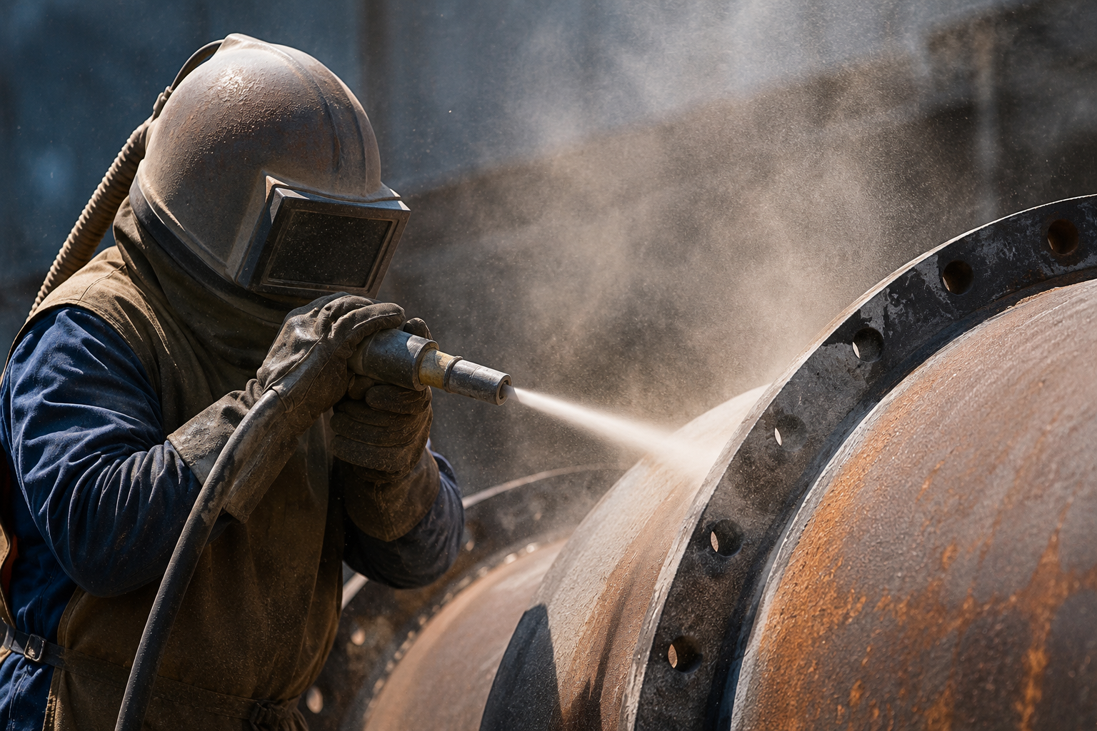 Steel Structure Blasting