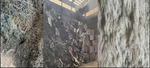 Raw material scrap management for steel grit production