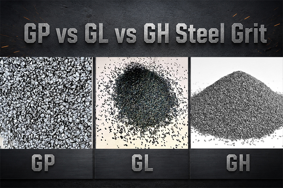 GP vs GL vs GH Steel Grit: Which One Fits Your Blasting Job?