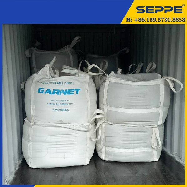 SEPPE garnet abrasive for waterjet cutting