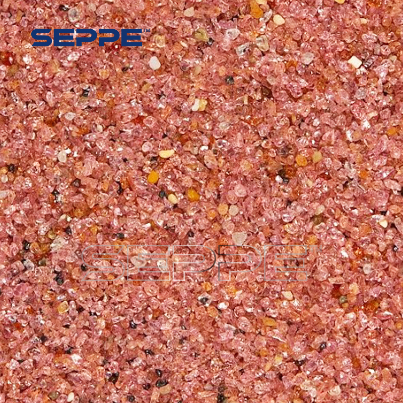 Pink River Garnet For Watercutting