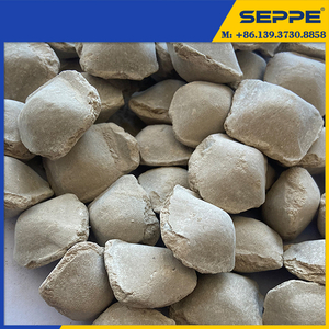 Factory Best CaF2 85% Metallurgical Grade Fluorspar Briquettes