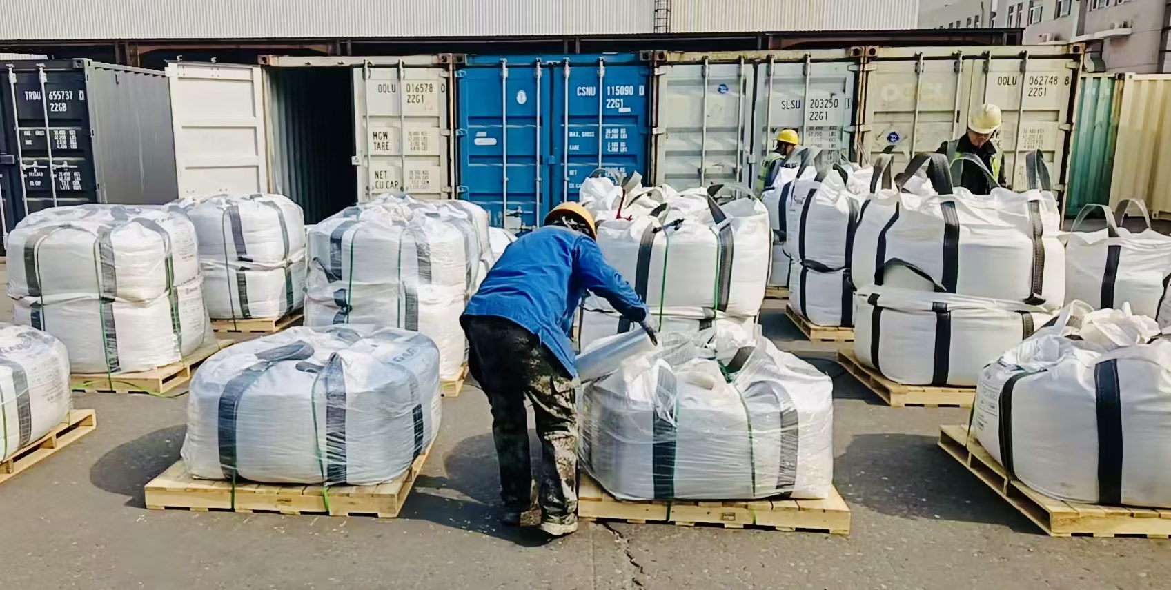 Container loading and export shipment