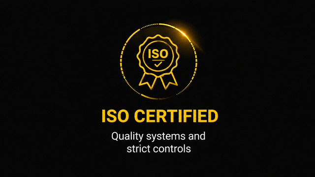4 ISO CERTIFIED
