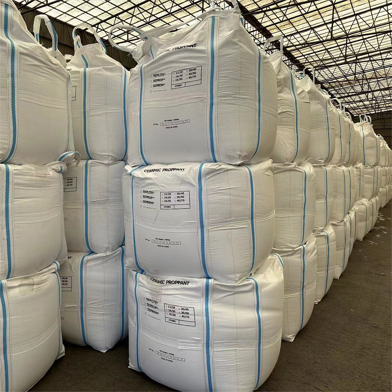 SEPPE ceramic proppant jumbo bags