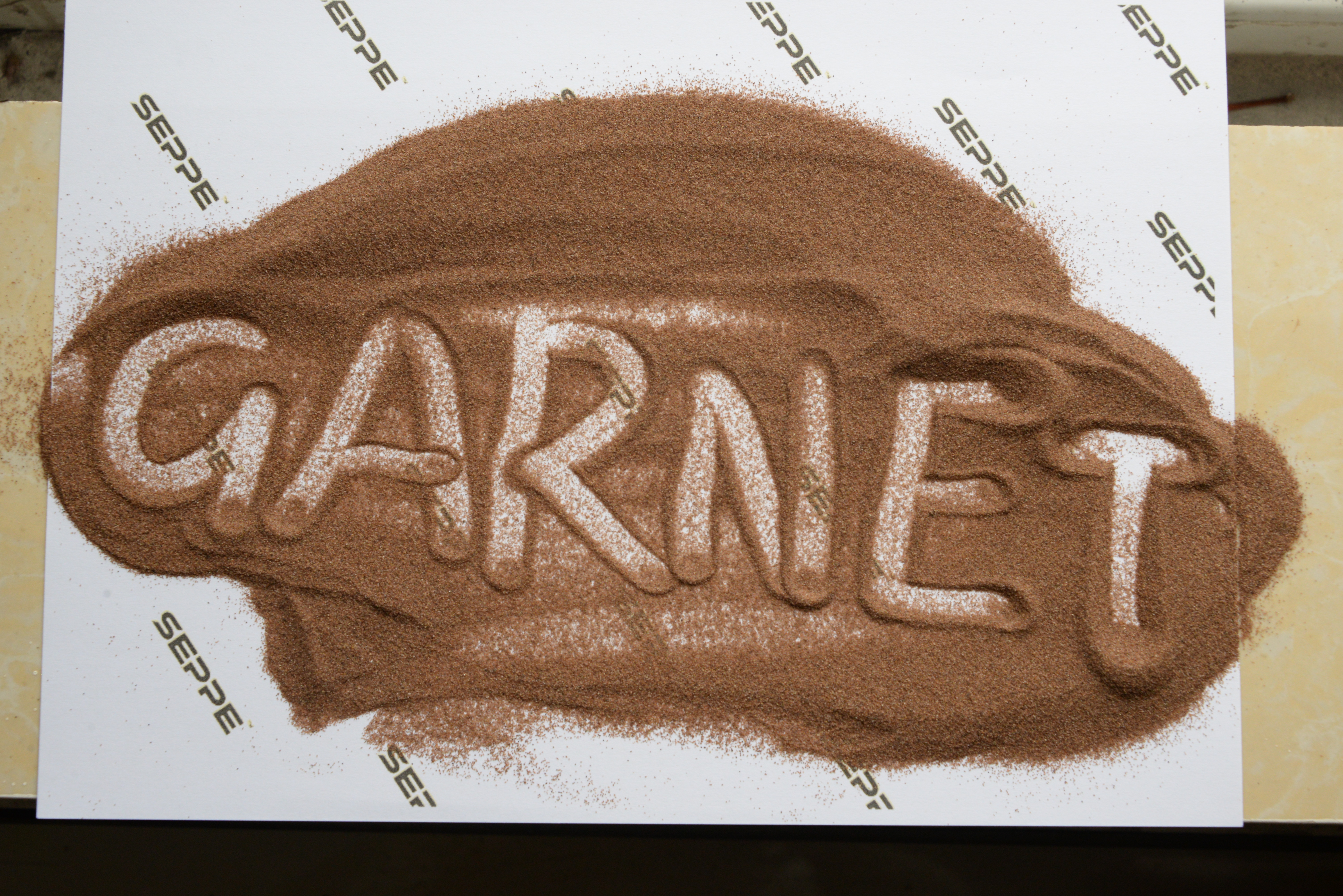 Natural Garnet Abrasive Main Applications