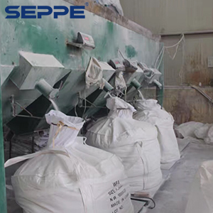 White fused alumina laboratory particle size testing